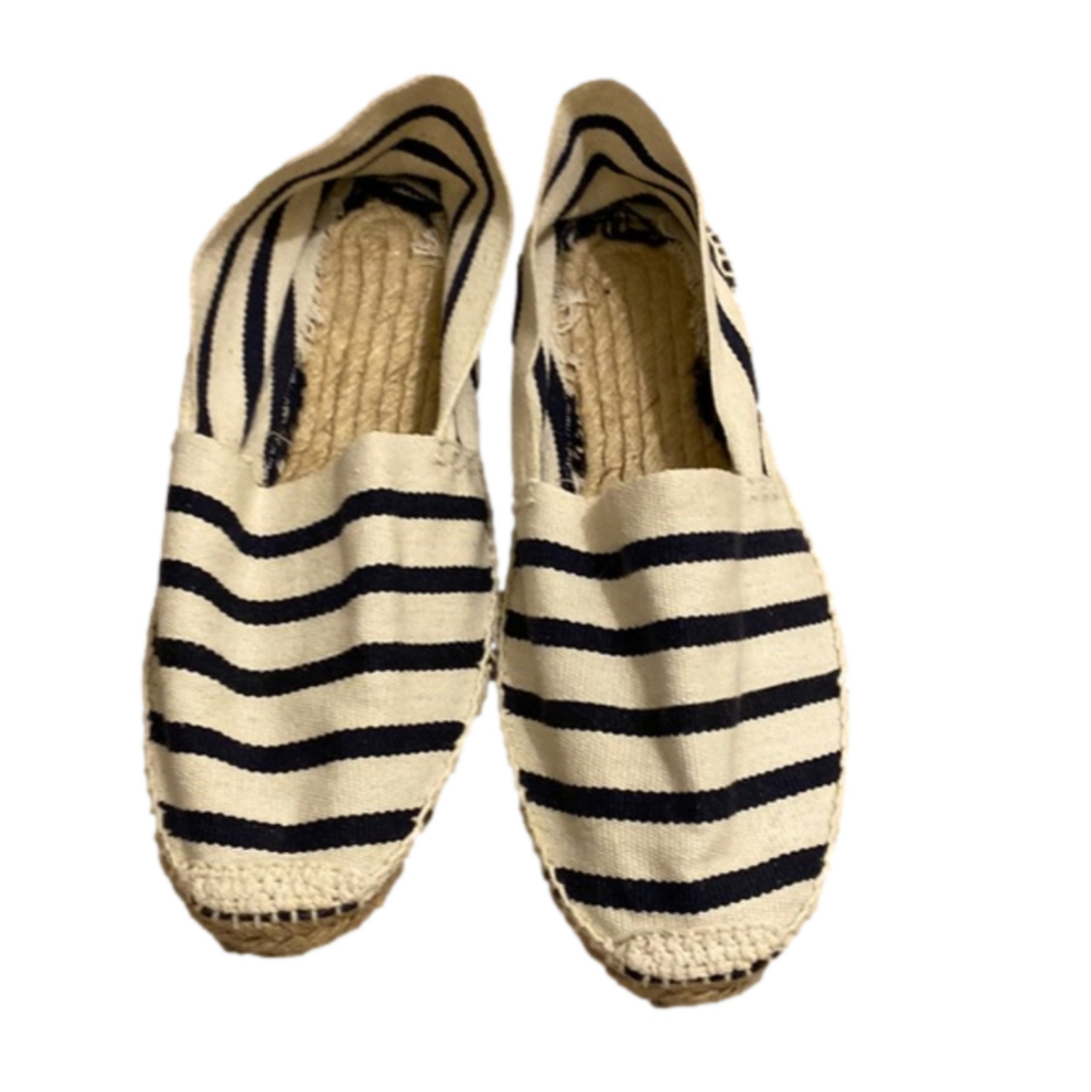 COUSU MAIN 39 CEE striped espadrilles. Size 39 . New